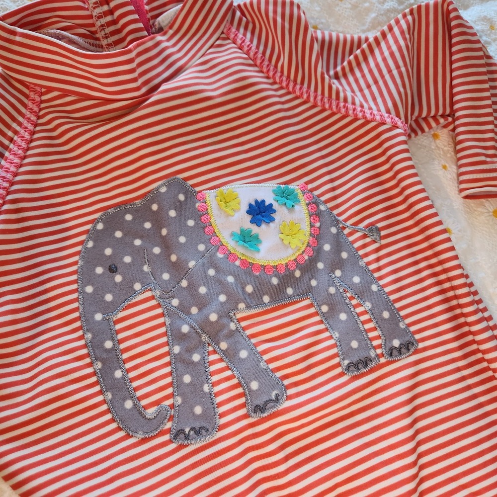 Baby Boden Stripes Swimming Suit One Piece - Size: 12-18 Months (86cm) - Picture 3 of 5